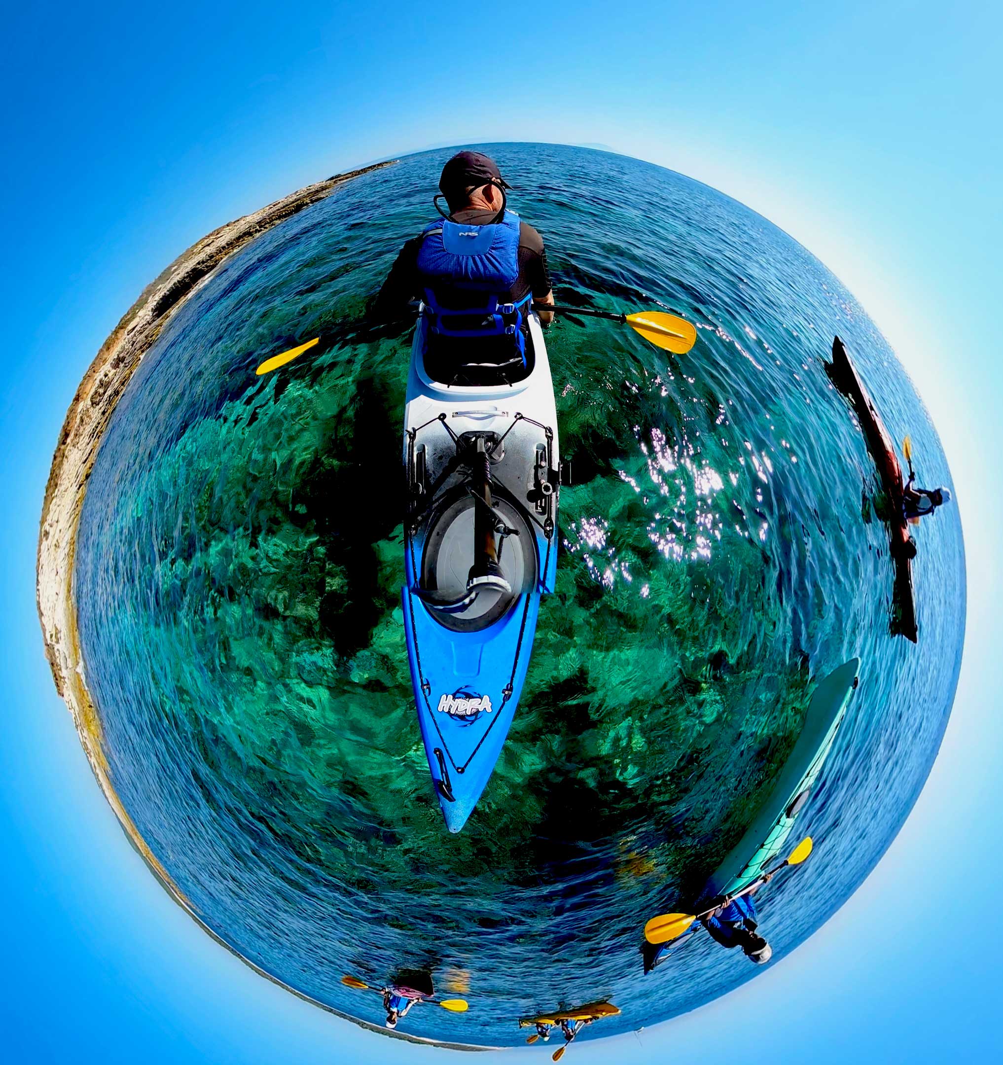 tengeri vízitúra horvátországban